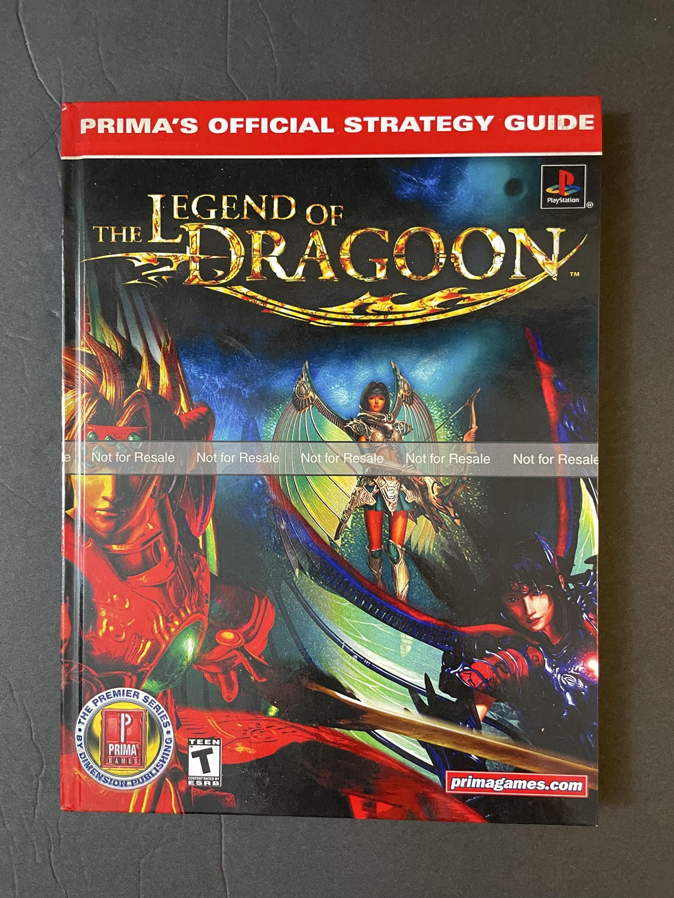 The Legend of Dragoon - Prima's Official Strategy Guide - CUSTOM