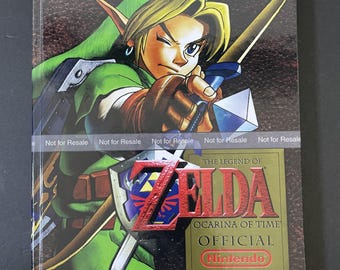 The Legend of Zelda: Ocarina of Time - Nintendo Player&#39;s Guide - CUSTOM HARDCOVER