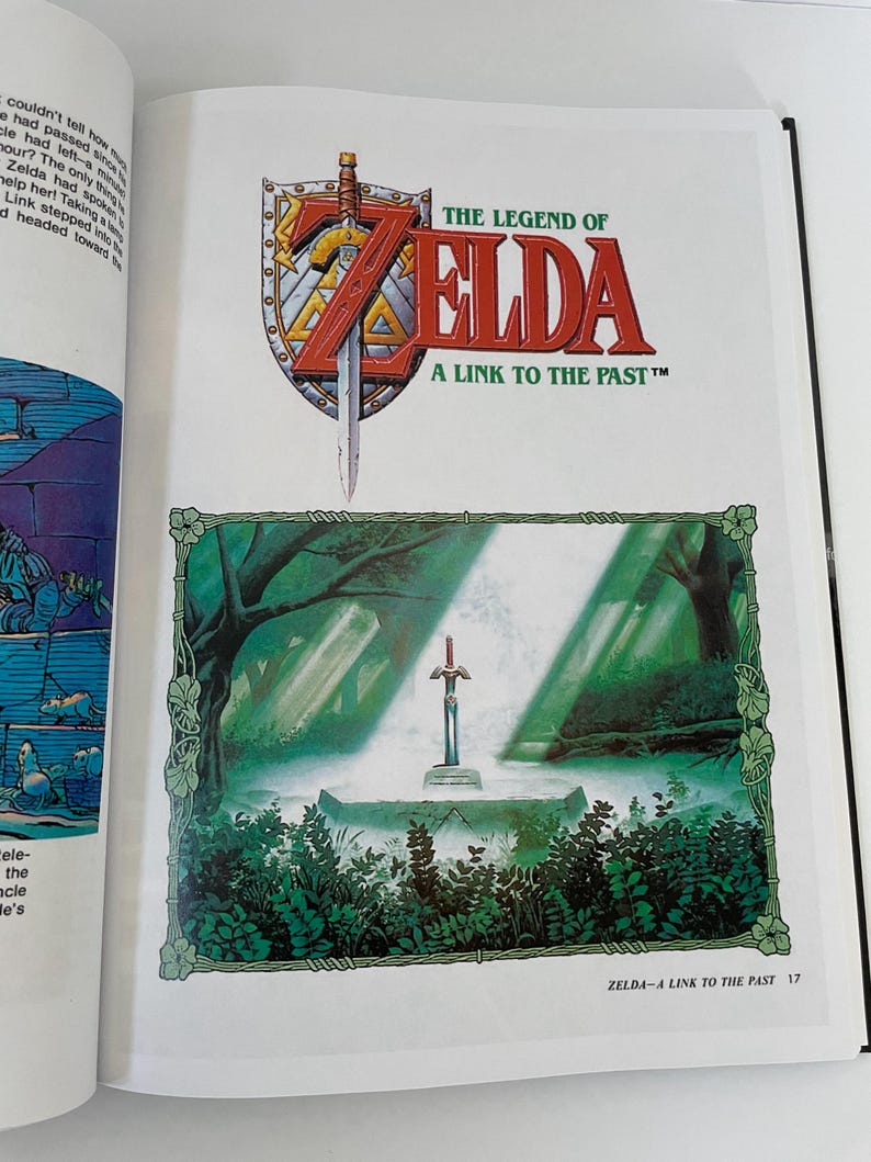 The Legend of Zelda: A Link to the Past - Guía del jugador de Nintendo - TAPA DURA PERSONALIZADA imagen 3