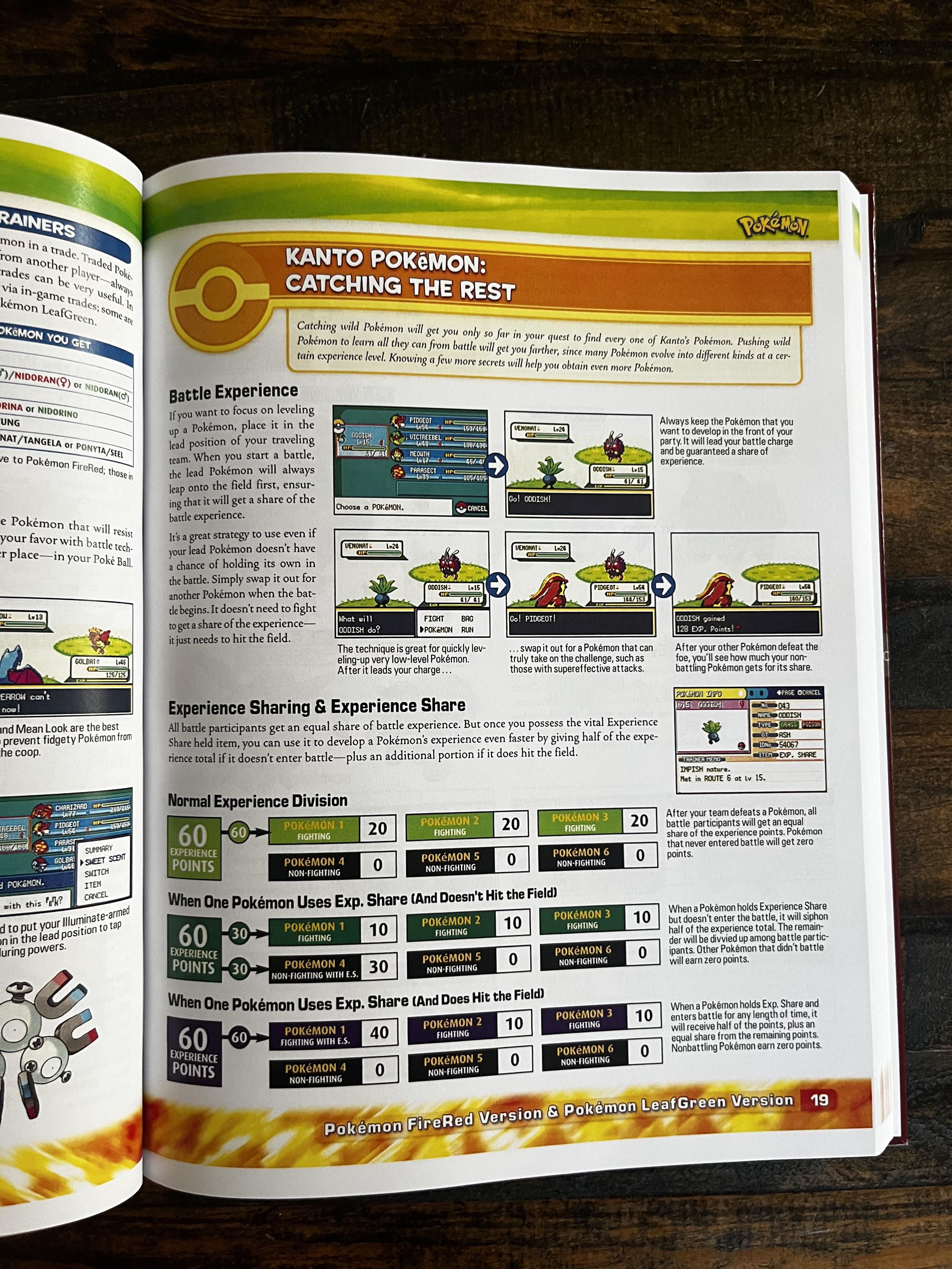 Pokemon Fire Red Guide.pdf Pokemon: Firered & Leafgreen - Nintendo Player's Guide - CUSTOM ...