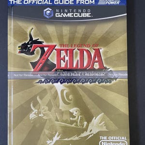 The Legend of Zelda: The Wind Waker - Nintendo Player&#39;s Guide - CUSTOM HARDCOVER