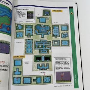 The Legend of Zelda: A Link to the Past - Guía del jugador de Nintendo - TAPA DURA PERSONALIZADA imagen 5
