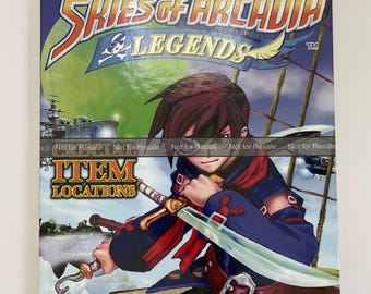 Skies of Arcadia: Legend - Prima's Official Strategy Guide - CUSTOM HARDCOVER