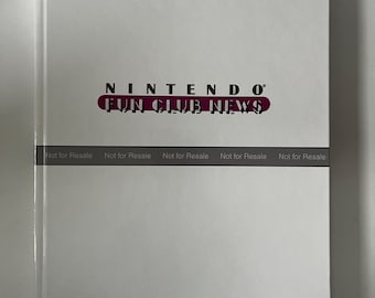 Nintendo Fun Club News - CUSTOM HARDCOVER