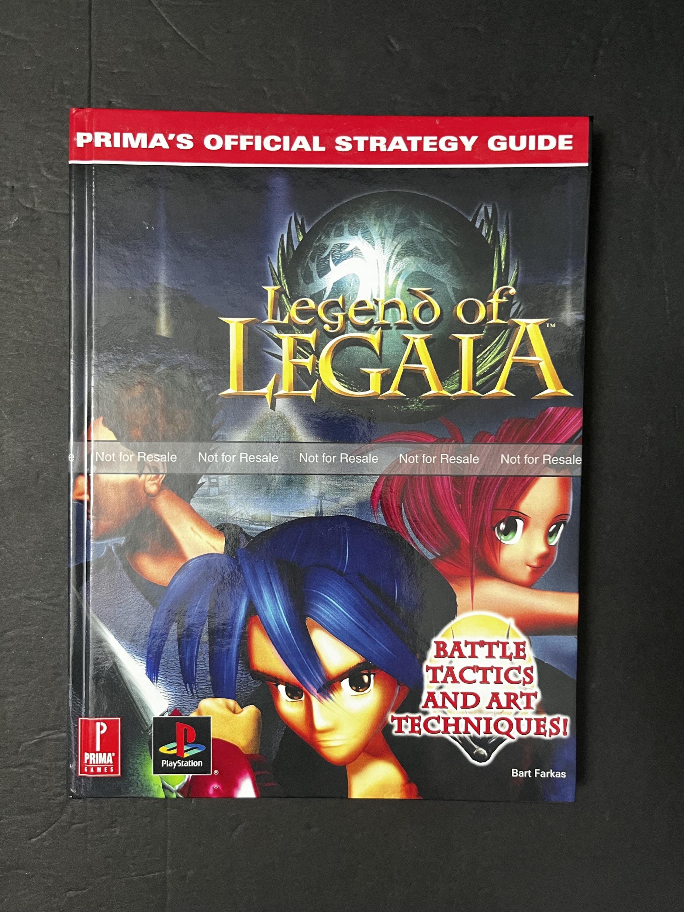 Legend of Legaia - Prima's Official Strategy Guide - CUSTOM