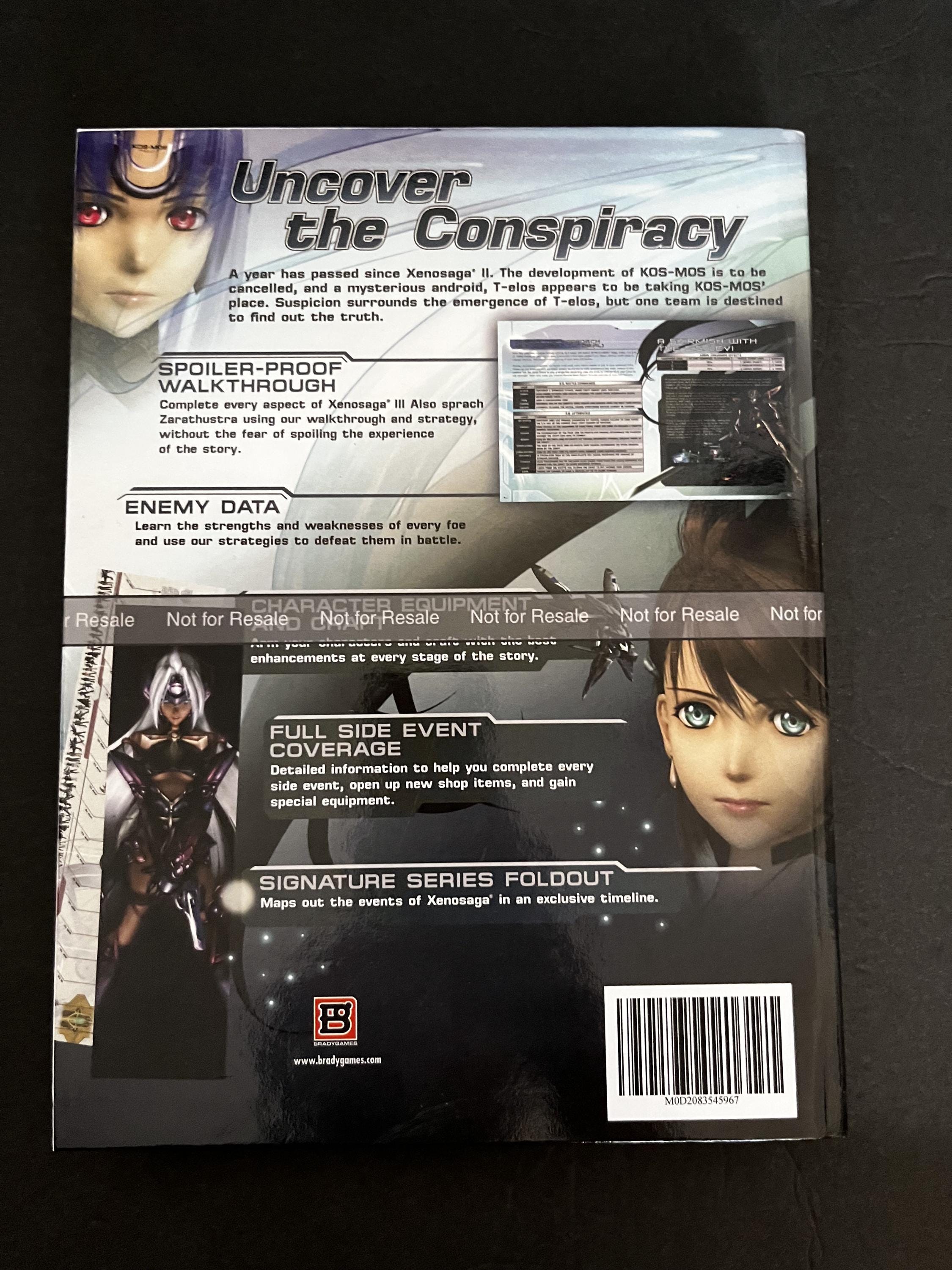 Xenosaga: Episode III - Also Sprach Zarathustra - Bradygames