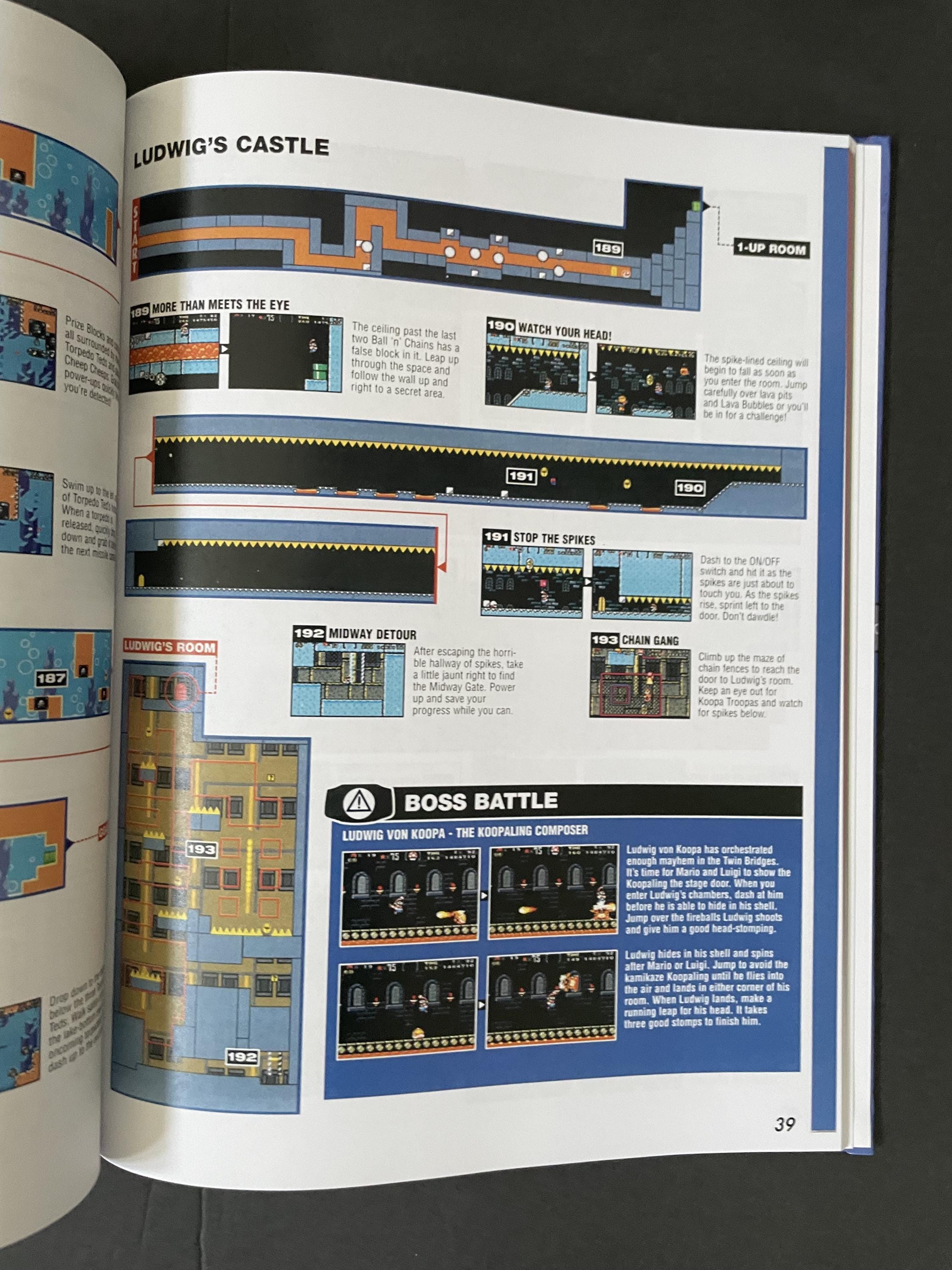 Super Mario World Guide.pdf Super Mario World - Fan Made Strategy Guide - CUSTOM HARDCOVER - Etsy