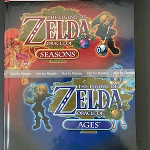 The Legend of Zelda: Oracle of Seasons and Oracle of Ages - Prima&#39;s Official Strategy Guide - CUSTOM HARDCOVER