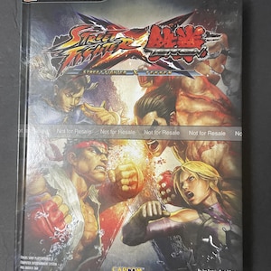 Street Fighter x Tekken - BradyGames Signature Series Guide - CUSTOM HARDCOVER