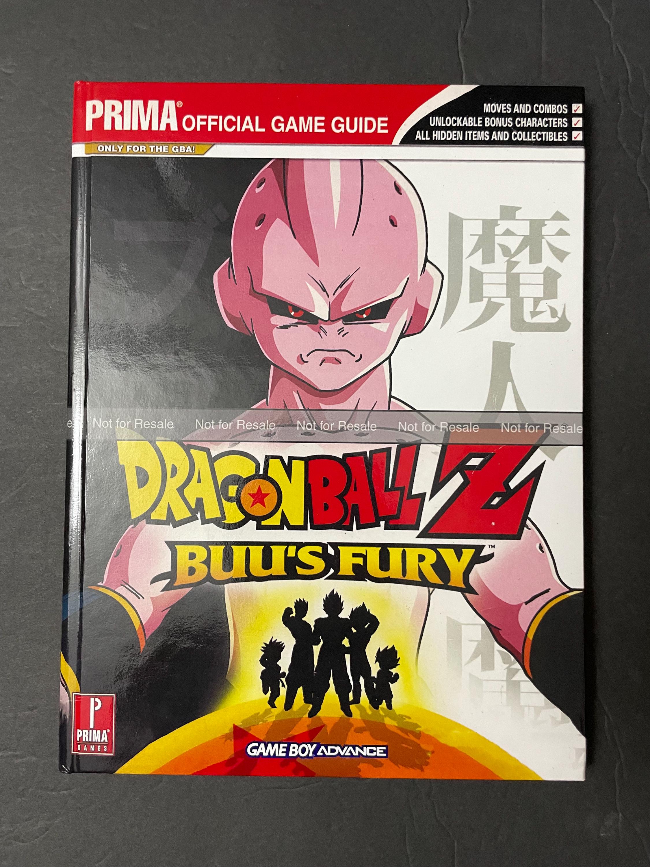Dragon Ball Z: Buu's Fury Prima's Official Game Guide CUSTOM