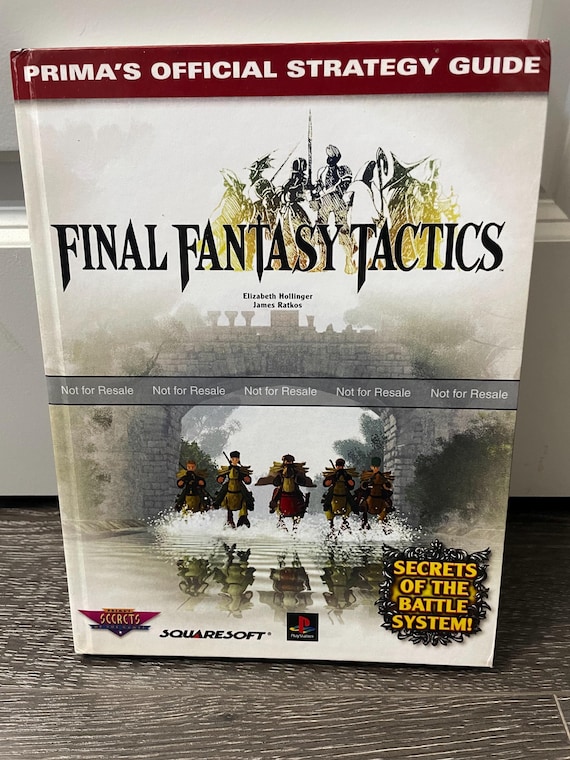 Final Fantasy Tactics - Prima's Official Strategy Guide - CUSTOM