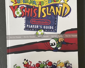 Super Mario World 2: Yoshi's Island - Guía del jugador de Nintendo - TAPA DURA PERSONALIZADA