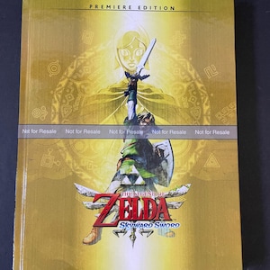 The Legend of Zelda: Skyward Sword - Prima Official Game Guide - CUSTOM HARDCOVER