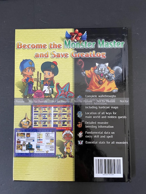 Dragon Warrior Monsters 2: Cobi's Journey & Tara's Adventure - Prima's  Official Strategy Guide - CUSTOM HARDCOVER - Etsy