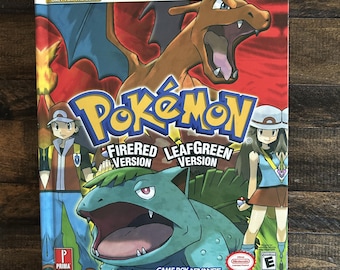 Pokemon: FireRed and LeafGreen - Prima Game Guide| Premium Hardcover Collector’s Reprint