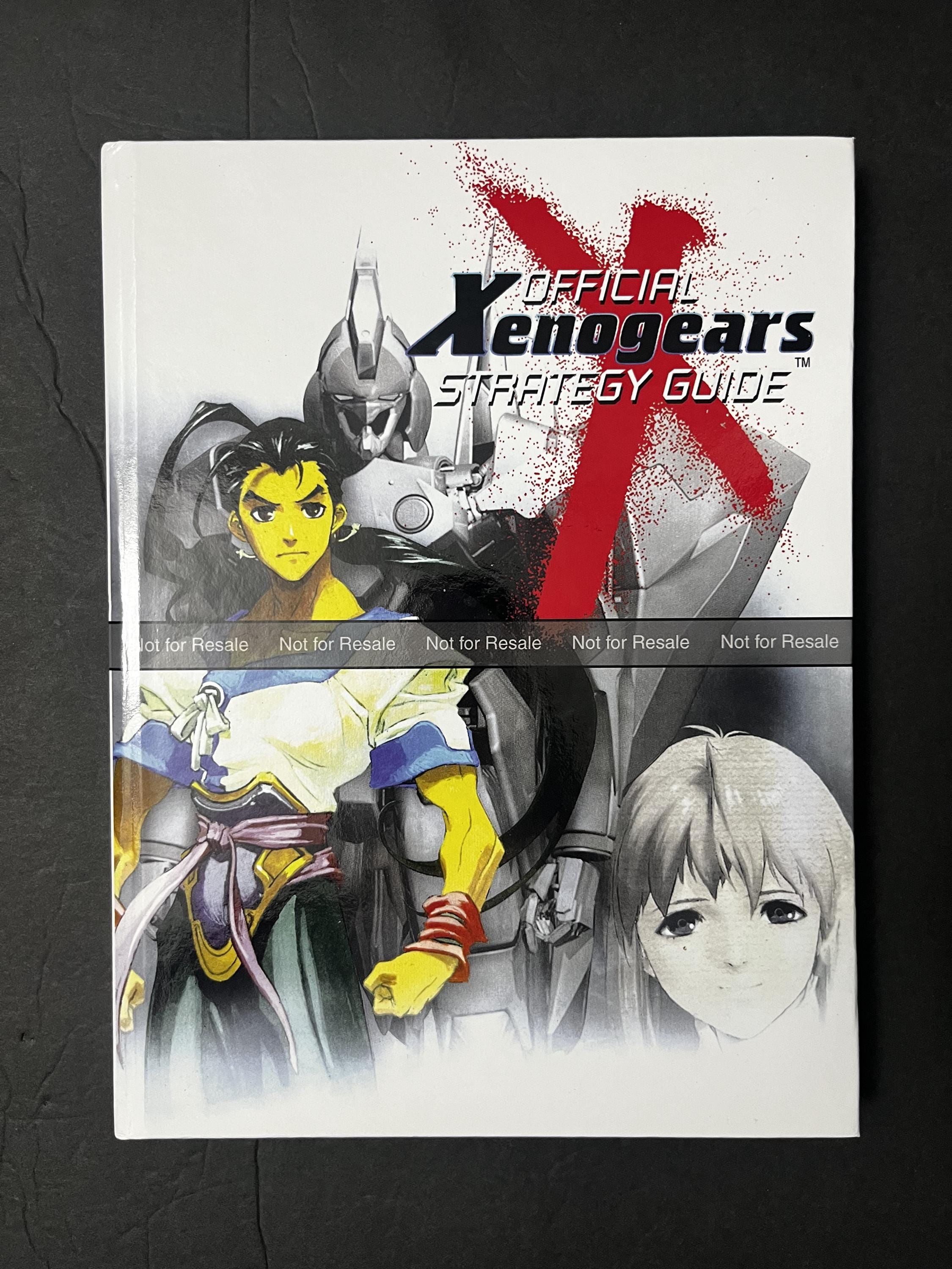 Xenogears - Bradygames Official Strategy Guide - CUSTOM HARDCOVER