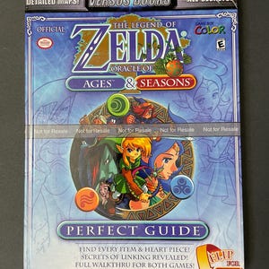 The Legend of Zelda: Oracle of Seasons and Oracle of Ages - Versus Books - CUSTOM HARDCOVER