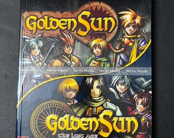 Golden Sun Map GBA Map Golden Sun USA - Etsy