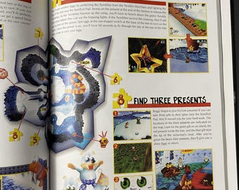 Banjo-kazooie - Nintendo Player's Guide - CUSTOM HARDCOVER - Etsy