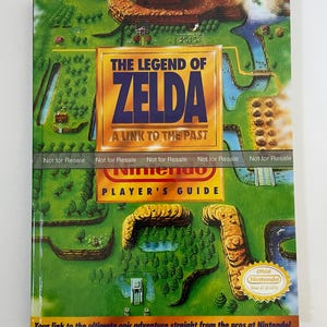 The Legend of Zelda: A Link to the Past - Guía del jugador de Nintendo - TAPA DURA PERSONALIZADA imagen 1