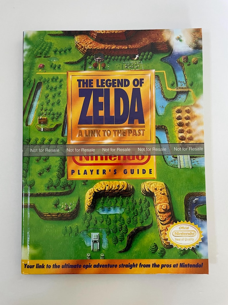 The Legend of Zelda: A Link to the Past - Guía del jugador de Nintendo - TAPA DURA PERSONALIZADA imagen 1