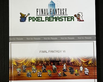 Final Fantasy I to VI Pixel Remastered: Walkthrough & Achievement Guide - CUSTOM HARDCOVER