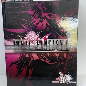 Final Fantasy II - BradyGames Official Strategy Guide - CUSTOM HARDCOVER