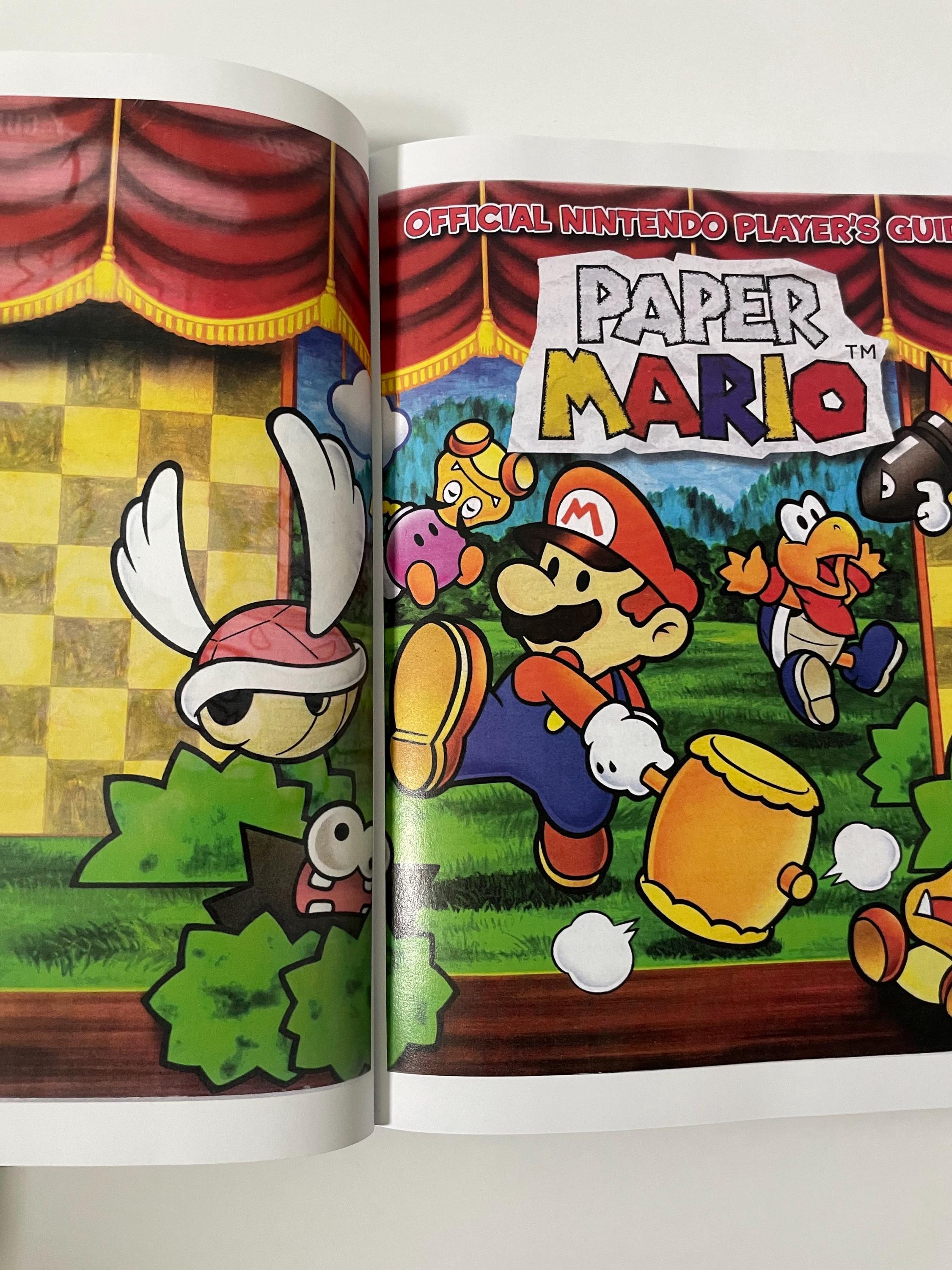 Super Paper Mario Prima Guide.pdf Paper Mario - Nintendo Player's Guide - CUSTOM HARDCOVER - Etsy