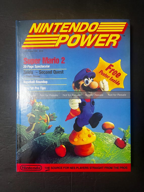 Nintendo Power: Every Covers. Ever. - Etsy