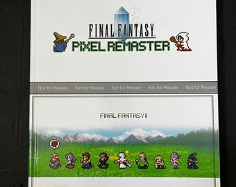 Final Fantasy II Pixel Remastered: Walkthrough & Achievement Guide - CUSTOM HARDCOVER