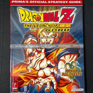 Dragon Ball Z: The Legacy of Goku - Prima&#39;s Official Game Guide - CUSTOM HARDCOVER