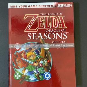 The Legend of Zelda: Oracle of Seasons and Oracle of Ages - BradyGames Official Strategy Guide - CUSTOM HARDCOVER