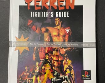 Tekken - BradyGames Official Fighter's Guide - CUSTOM HARDCOVER