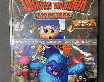 Dragon Warrior Monsters - Prima's Official Strategy Guide - CUSTOM HARDCOVER