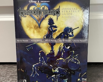 Kingdom Hearts - BradyGames Signature Series Guide - CUSTOM HARDCOVER