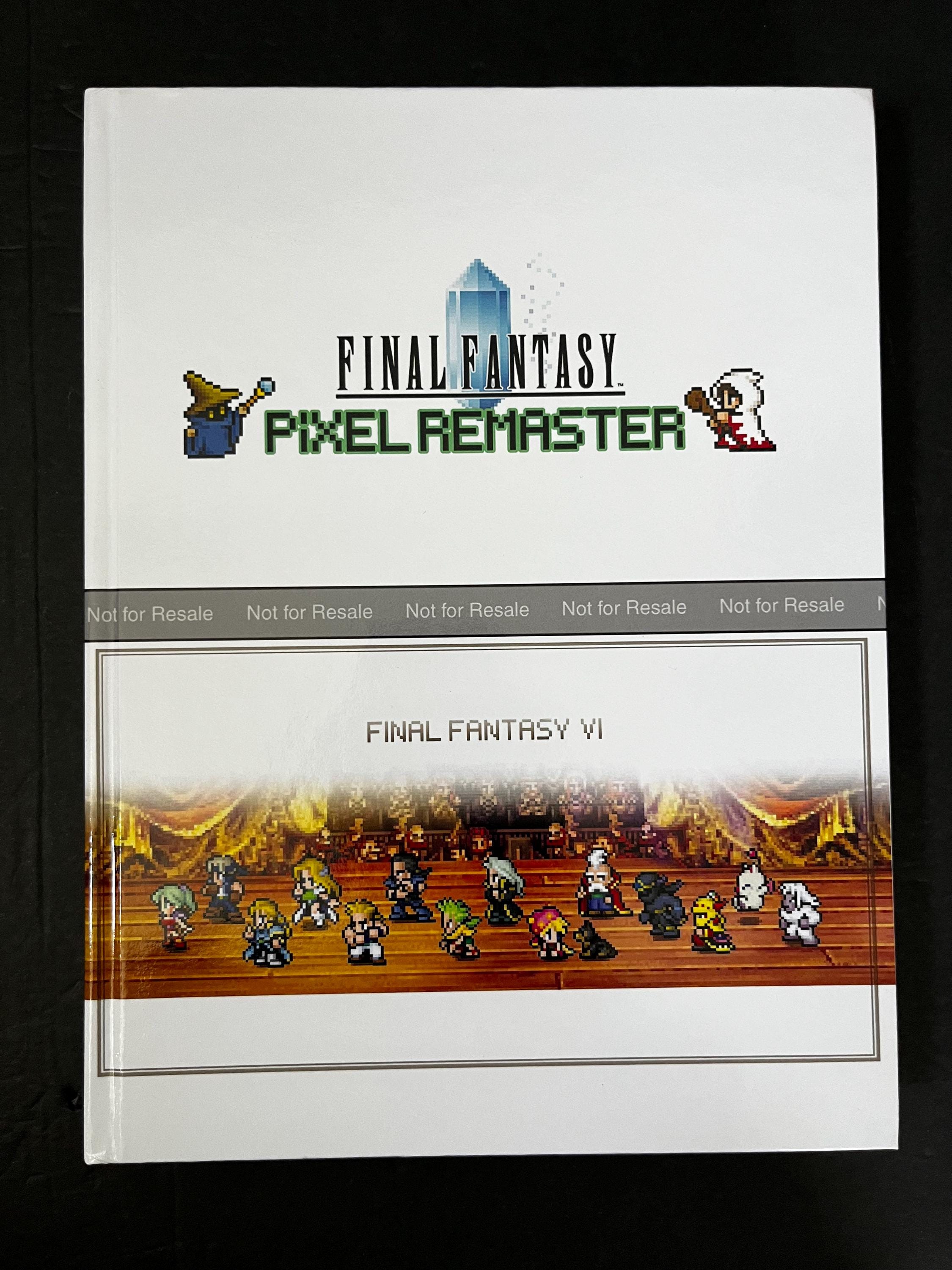 Final Fantasy VI Pixel Remastered: Walkthrough & Achievement Guide - CUSTOM HARDCOVER