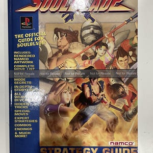 Soulblade - Strategy Guide - GameFan Books - CUSTOM HARDCOVER