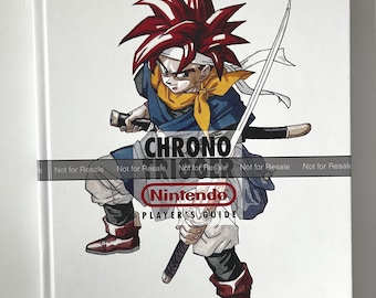 Chrono Trigger - Nintendo Player's Guide - CUSTOM HARDCOVER