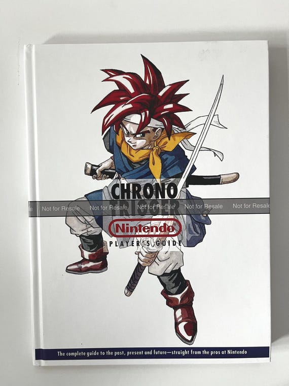Chrono Trigger - Nintendo Player's Guide - CUSTOM HARDCOVER - Etsy