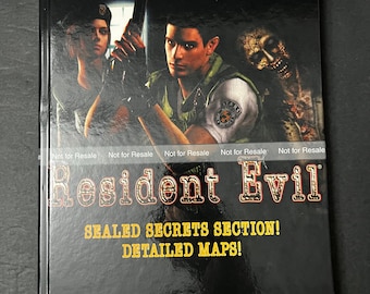 Resident Evil - Prima's Official Strategy Guide  - CUSTOM HARDCOVER