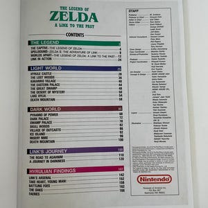 The Legend of Zelda: A Link to the Past - Guía del jugador de Nintendo - TAPA DURA PERSONALIZADA imagen 2