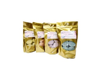 Shower Steamers - with Menthol, Shower Tabs, Shower Fizzies, choose your scent - 5 pack, 4 essential oil blends