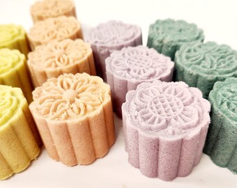 Shower Steamers - with Menthol,  Fizzies, tablets, choose your scent - essential oil blends - 2 pack