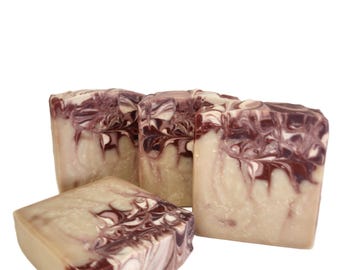 Lavender Cashmere Soap - all natural/vegan, made from plant based luxury oils for creamy, sudsy lather and big bubbles