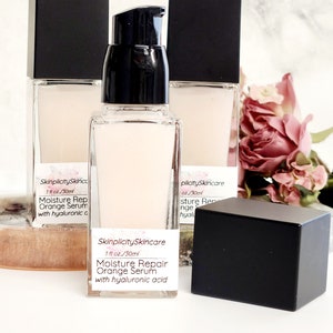 Moisture Repair Orange Serum + Hyaluronic Acid - natural, organic small batch skincare