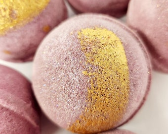 Snickerdoodle Bath Bomb, Bath Fizzy, bakery scent, spa gift, stocking stuffer, foot bath