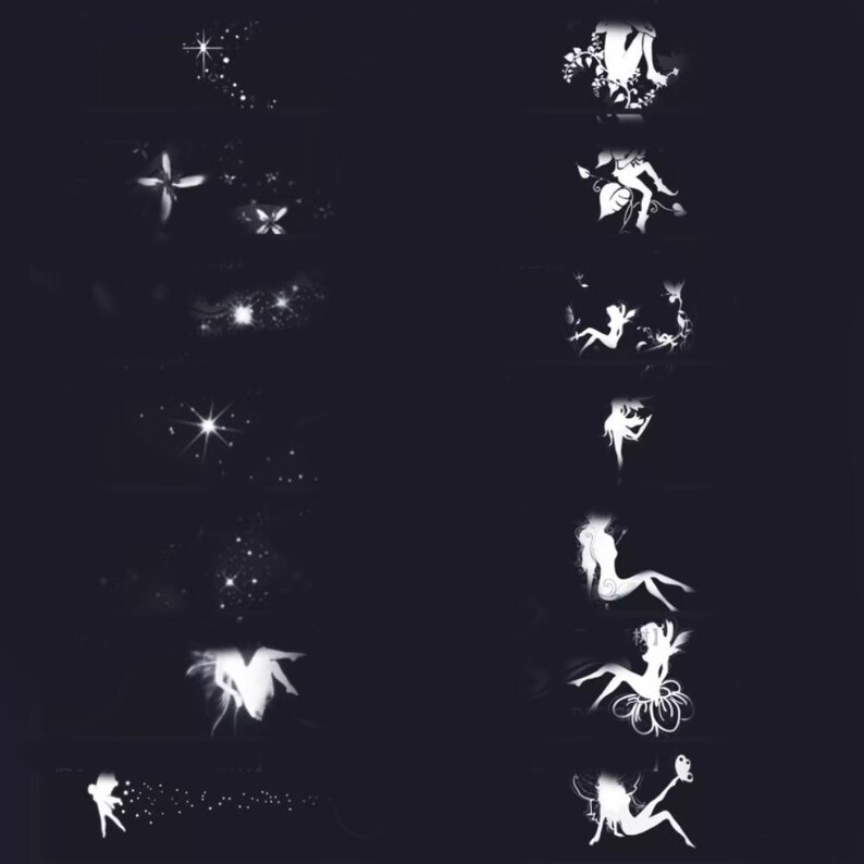 Enchanted Fairy Art Procreate and PS Brushset Whimsical Brushes for ...