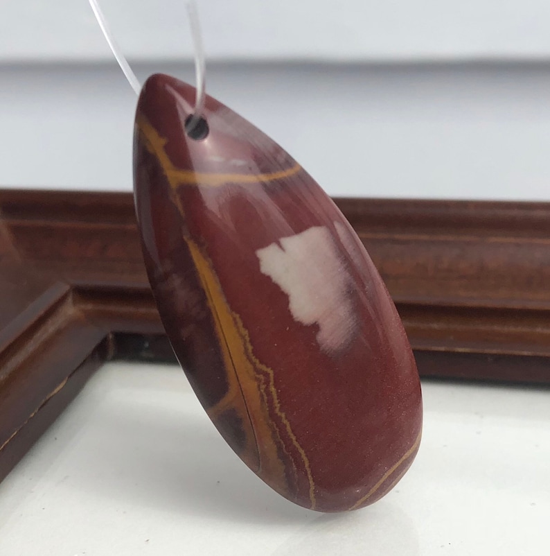 Australian Picture Jasper Teardrop Focal