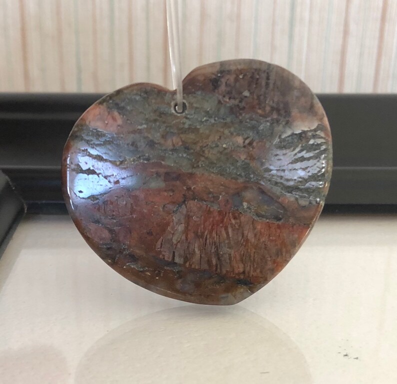Picasso Jasper Heart Focal