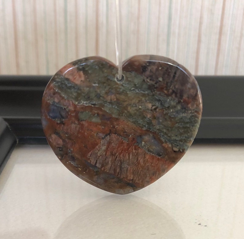 Picasso Jasper Heart Focal